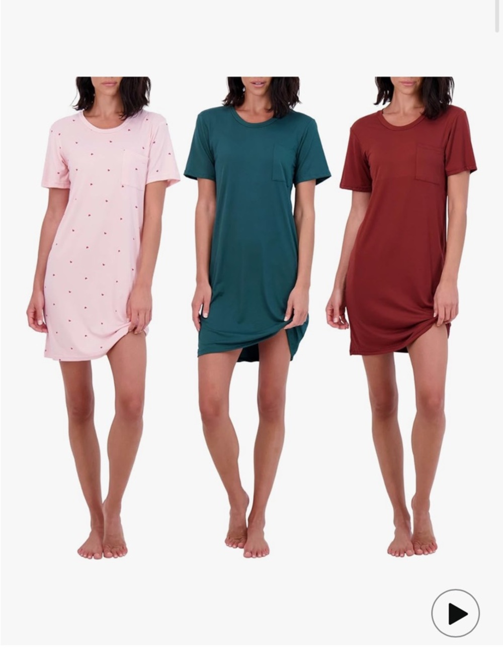 Nightgown dresses